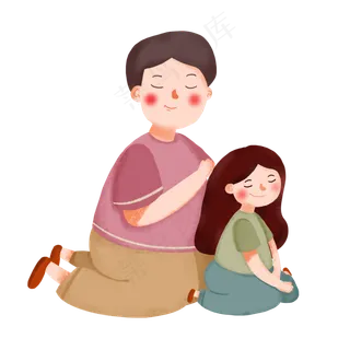 父亲节温馨主题人物