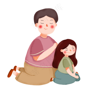 父亲节温馨主题人物