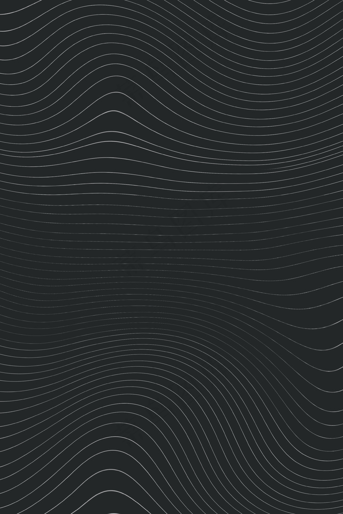 黑底白色不规则线条背景