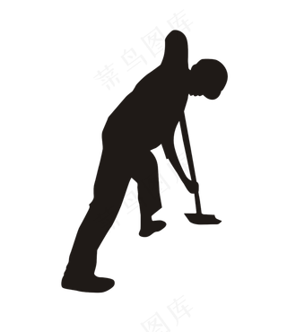 建筑工人施工剪影劳动者免费下载