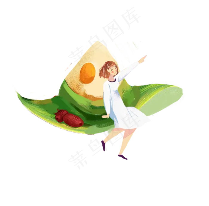 端午节粽子素材包粽子(2000X2500(DPI:300))psd模版下载