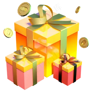 礼盒图标礼物节日,免抠元素