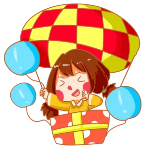 六一儿童节童真的女孩 六一儿童节童真的女孩