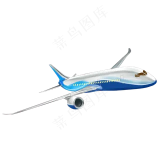 飞机客机云中穿行专业运输大型飞,免抠元素