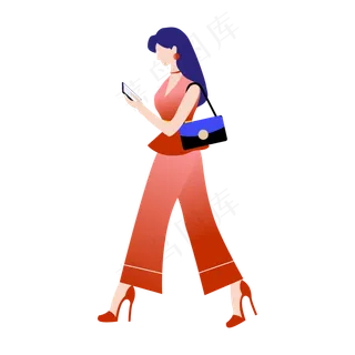 气质职场女性,免抠元素