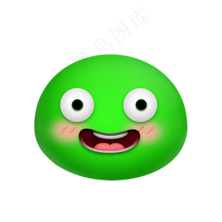 清明节3D立体美味青团PNG免