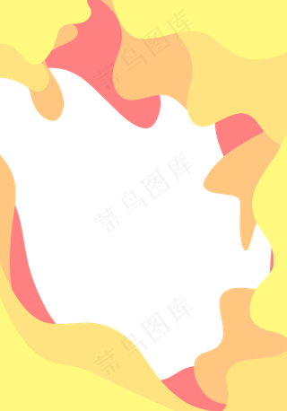 小清新女王节粉色系边框,免抠元素