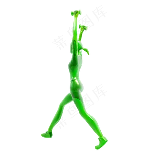 立体运动人物png图