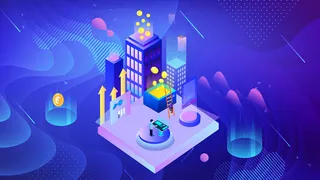 电商互联网促销金融科技通用图