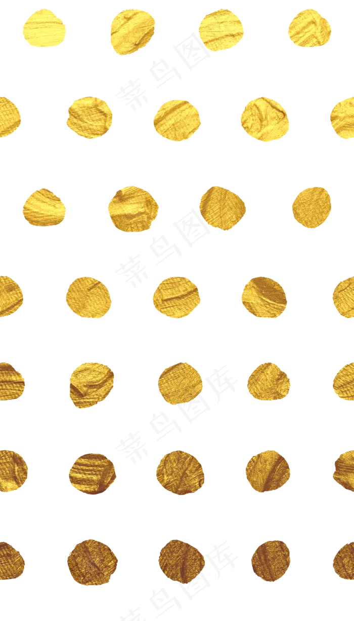 金箔黄金波点圆点装饰底纹,免抠元素(2000*3500px 300 dpi )psd模版下载