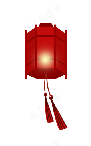 红色的元宵节灯笼,免抠元素