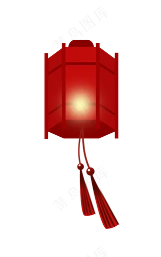 红色的元宵节灯笼,免抠元素