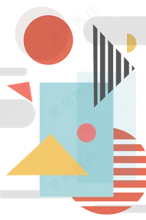 孟菲斯图形底纹印花,免抠元素 孟菲斯图形底纹印花,免抠元素