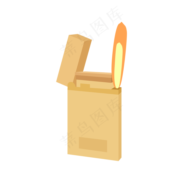 男士用品打火机(2000*2000px 300 dpi )ai矢量模版下载