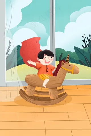 小清新儿童节快乐