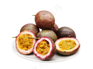 切开的百香果,免抠元素