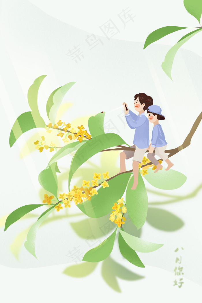 八月你好桂花父子