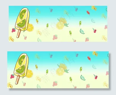 创意合成清爽夏日