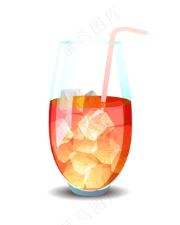 矢量免扣卡通饮料,免抠元素