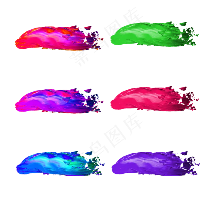 油画笔刷(2000X2000(DPI:72))psd模版下载