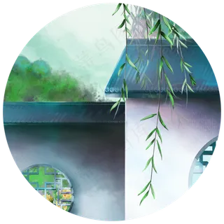 江南古建筑园林庭院