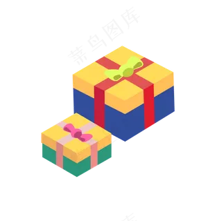 圣诞节平安夜礼物,免抠元素