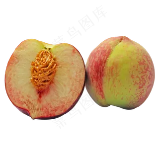 两个桃子