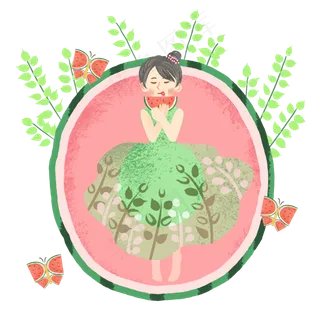 西瓜立夏夏天