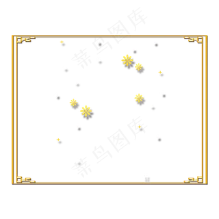 手绘卡通中国边框