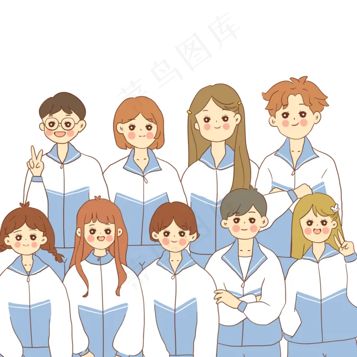 学生毕业季(2000X2000(DPI:300))psd模版下载