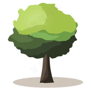 一棵大树绿树植物