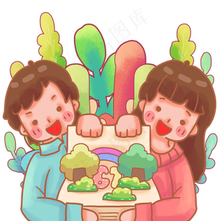 打开童话书开心