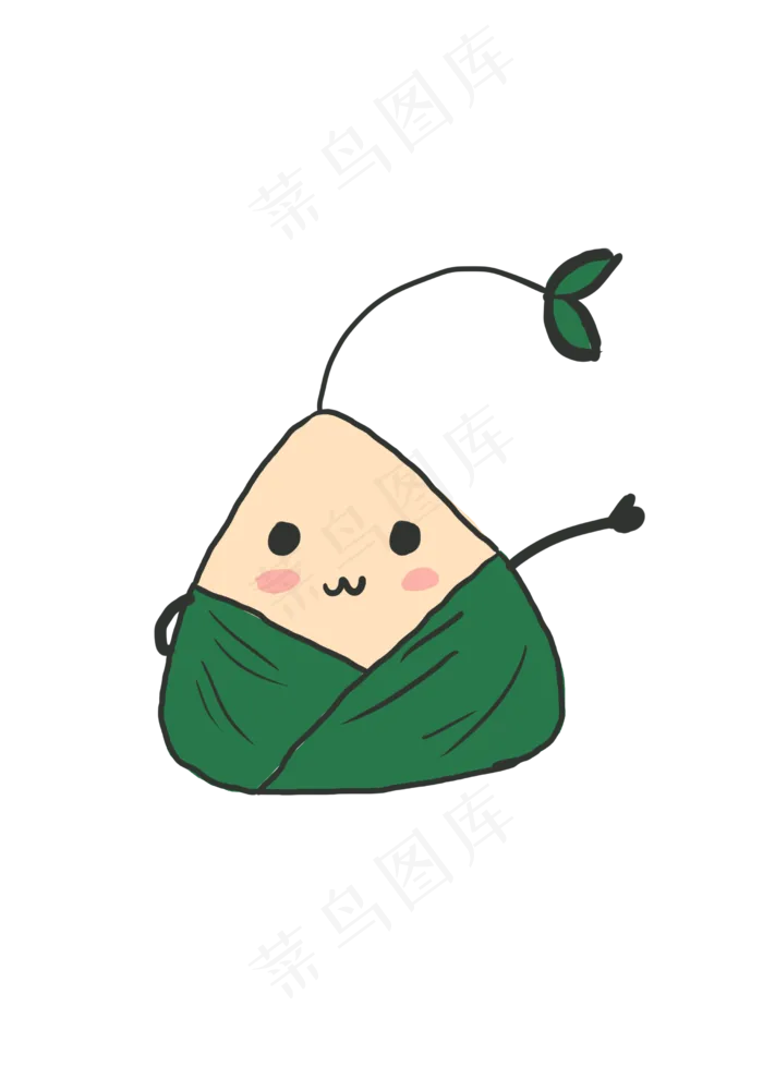 端午节粽子PNG素材(2480X3508(DPI:299))psd模版下载