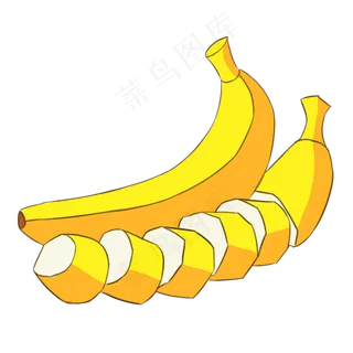 香蕉图案