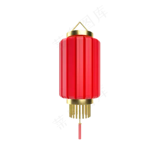 仿真灯笼挂饰,免抠元素