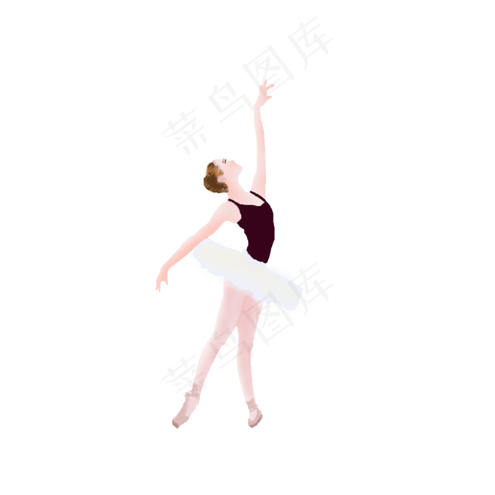 唯美芭蕾舞女演员人物可商用元素,免抠元素(1024*1369px 72 dpi )psd模版下载