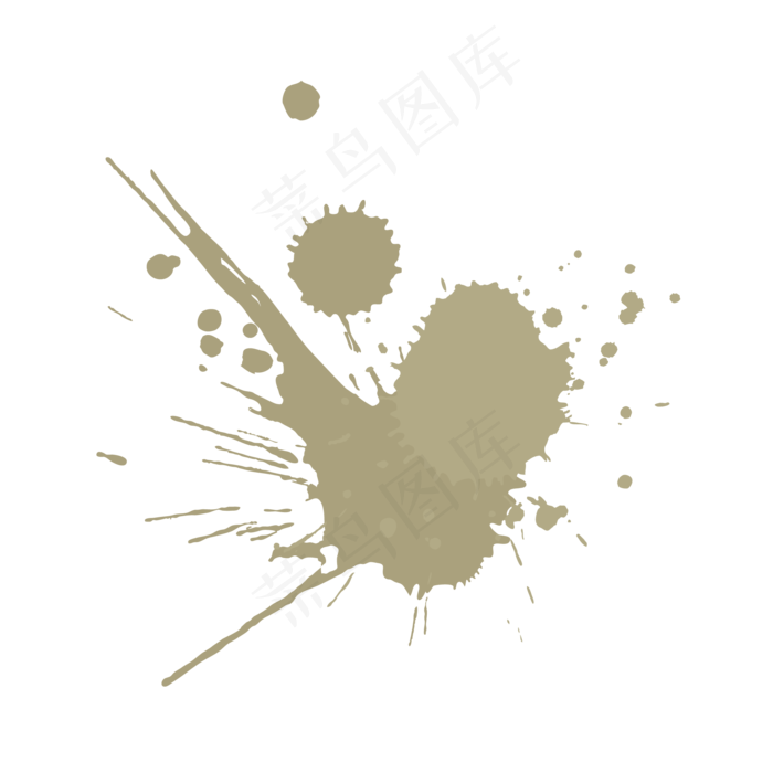 灰色喷溅油墨(2000*2000px 72 dpi )ai矢量模版下载