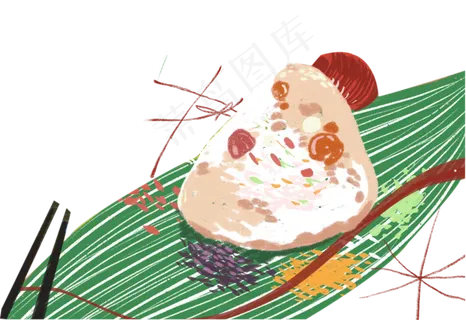 好吃美味的粽子