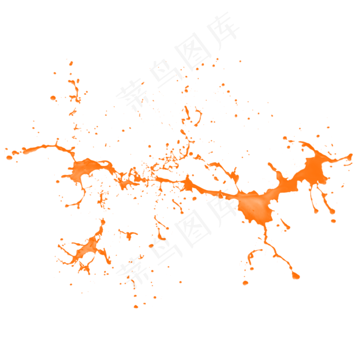 果汁橙汁飞溅,免抠元素(2000X2000(DPI:300))psd模版下载