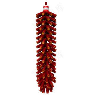 一串鞭炮,免抠元素