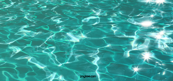 绿色系波光创意泳池背景