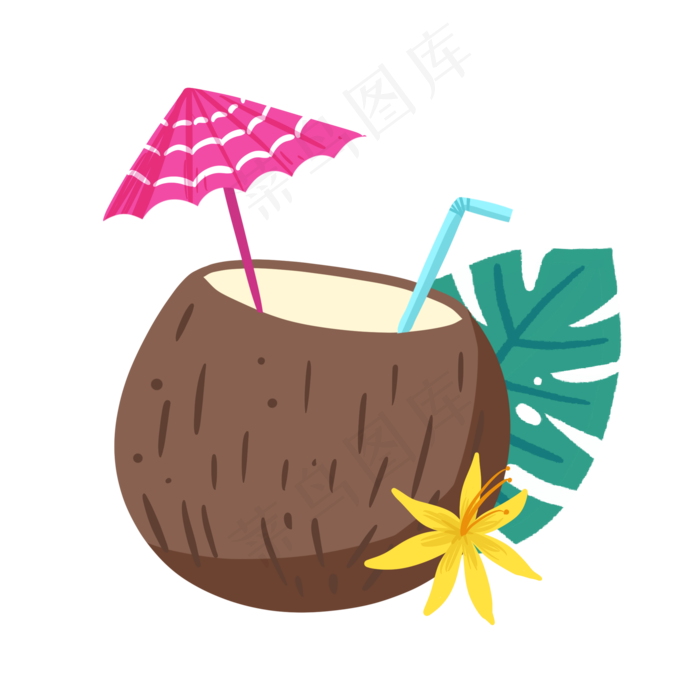 夏季椰子
