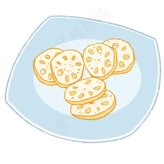 植物生长黄色装饰