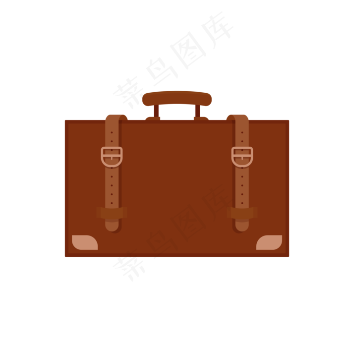 夏天暑假大海旅行箱免扣素材