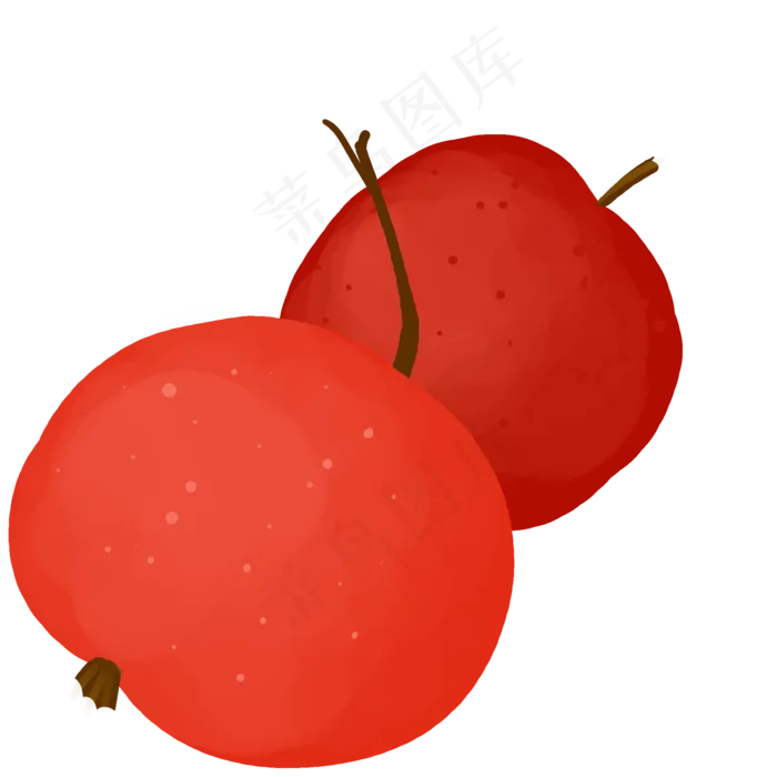 味道山楂两颗红果(2000X2000(DPI:299))psd模版下载