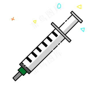 护士节白色针管