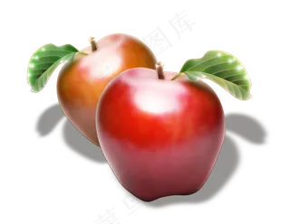 红色的情人节大苹果