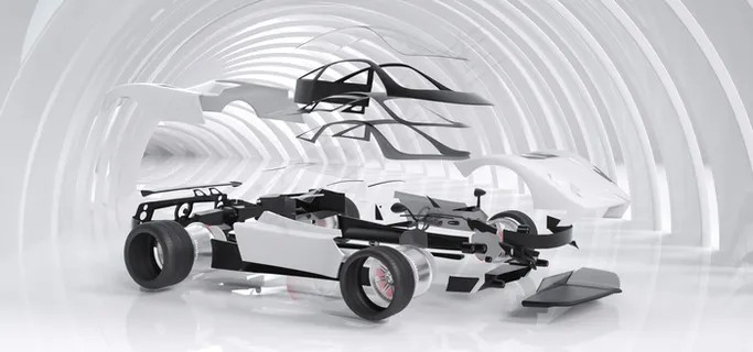 C4D自动化汽车工厂 C4D自动化汽车工厂