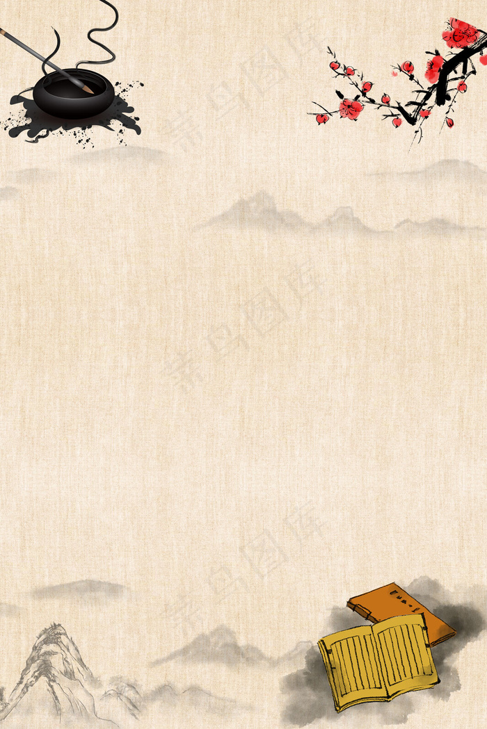 学校招生海报背景素材