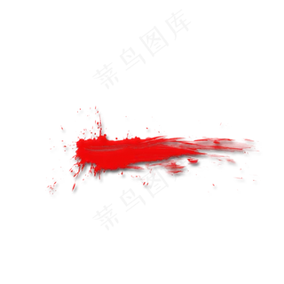 血水喷溅水彩抽象装饰